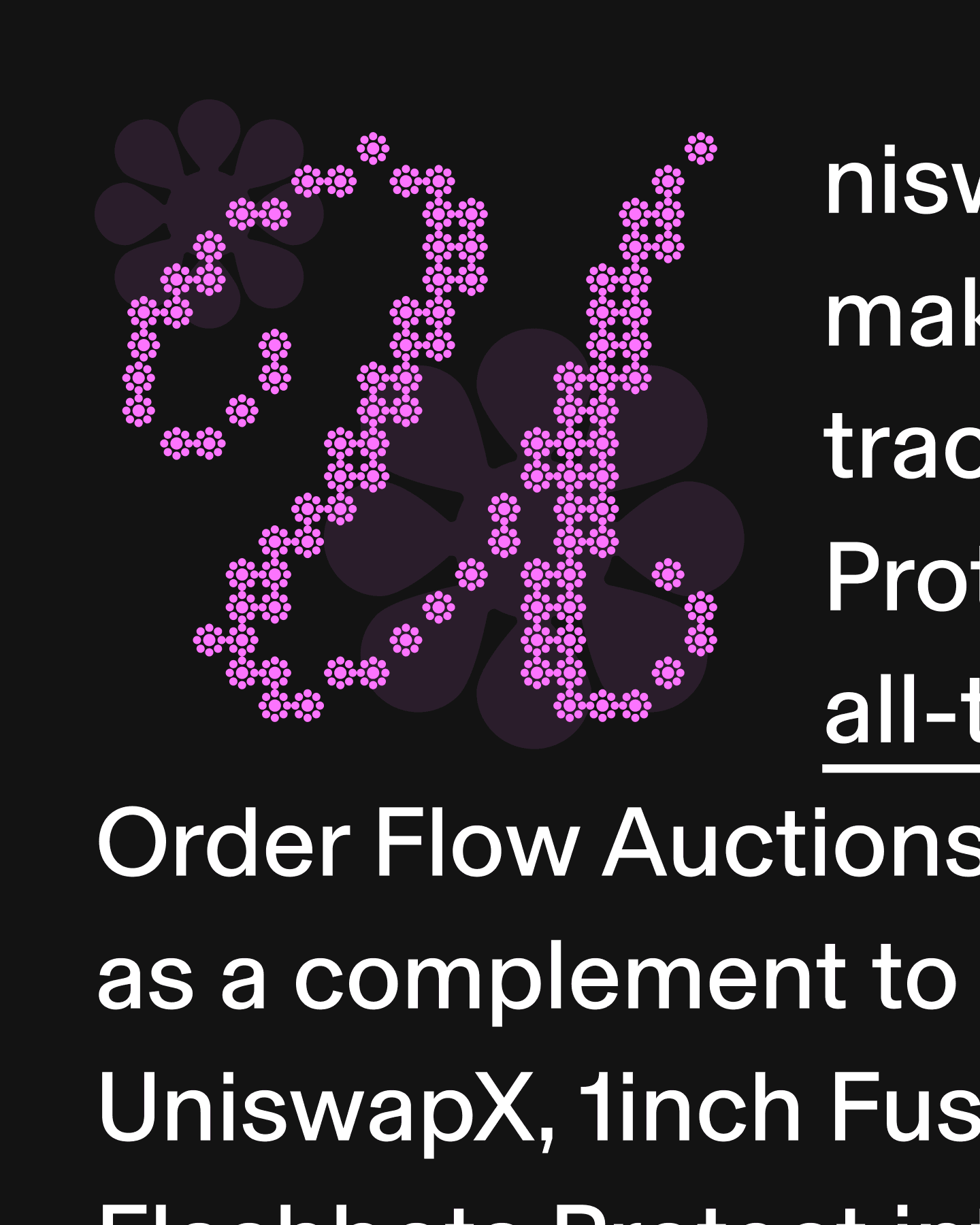 Closeup of dropcap
