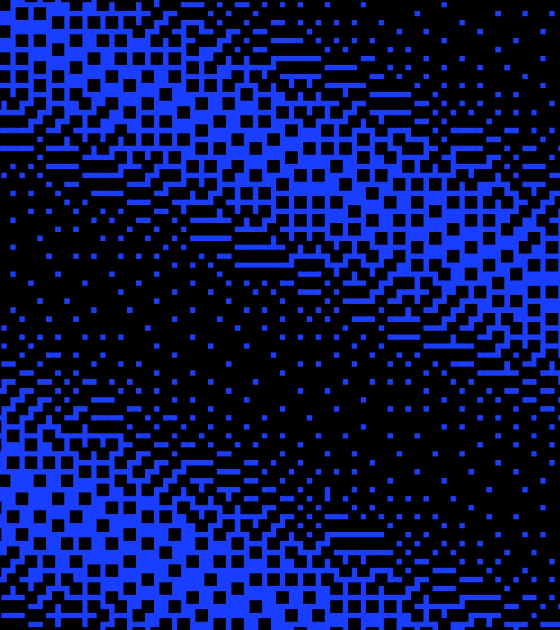 Abstract dithered pattern