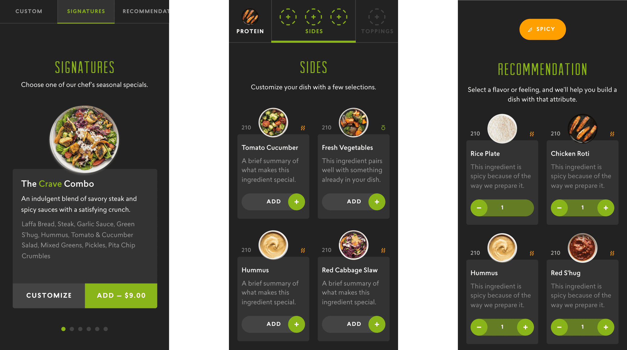 Roti Ordering Experience
