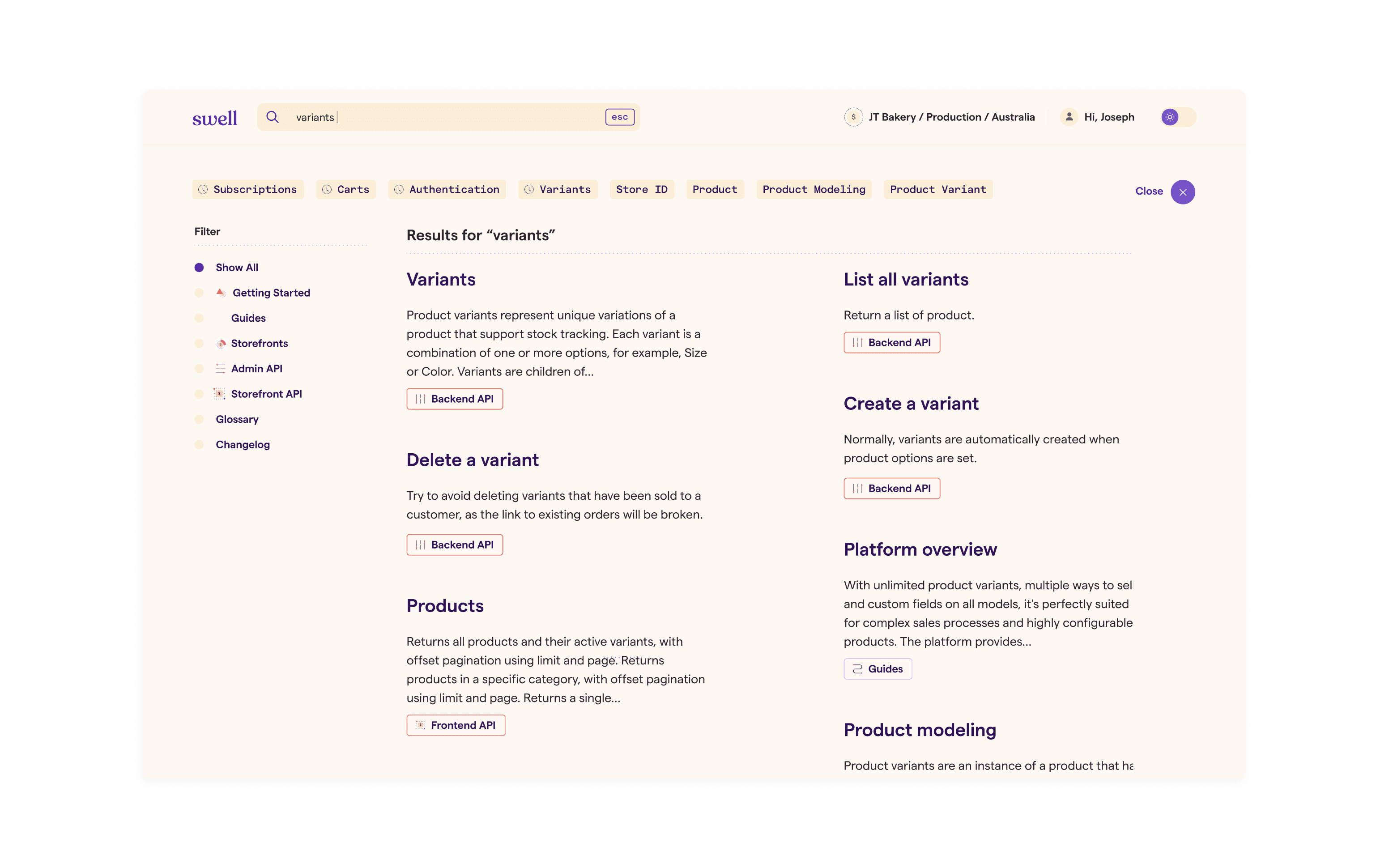 Swell 3 — Search