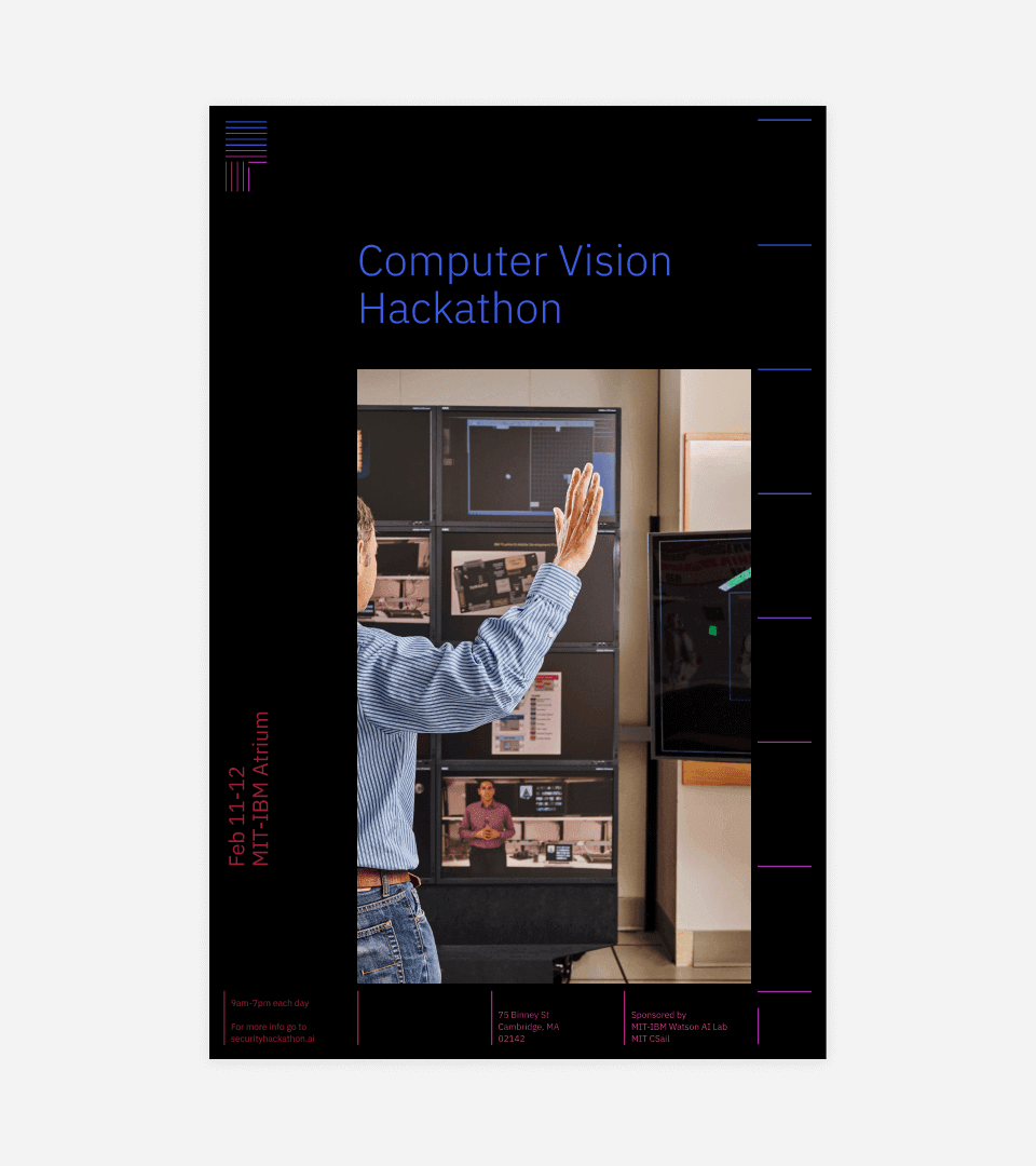 The brand in action: presentation poster