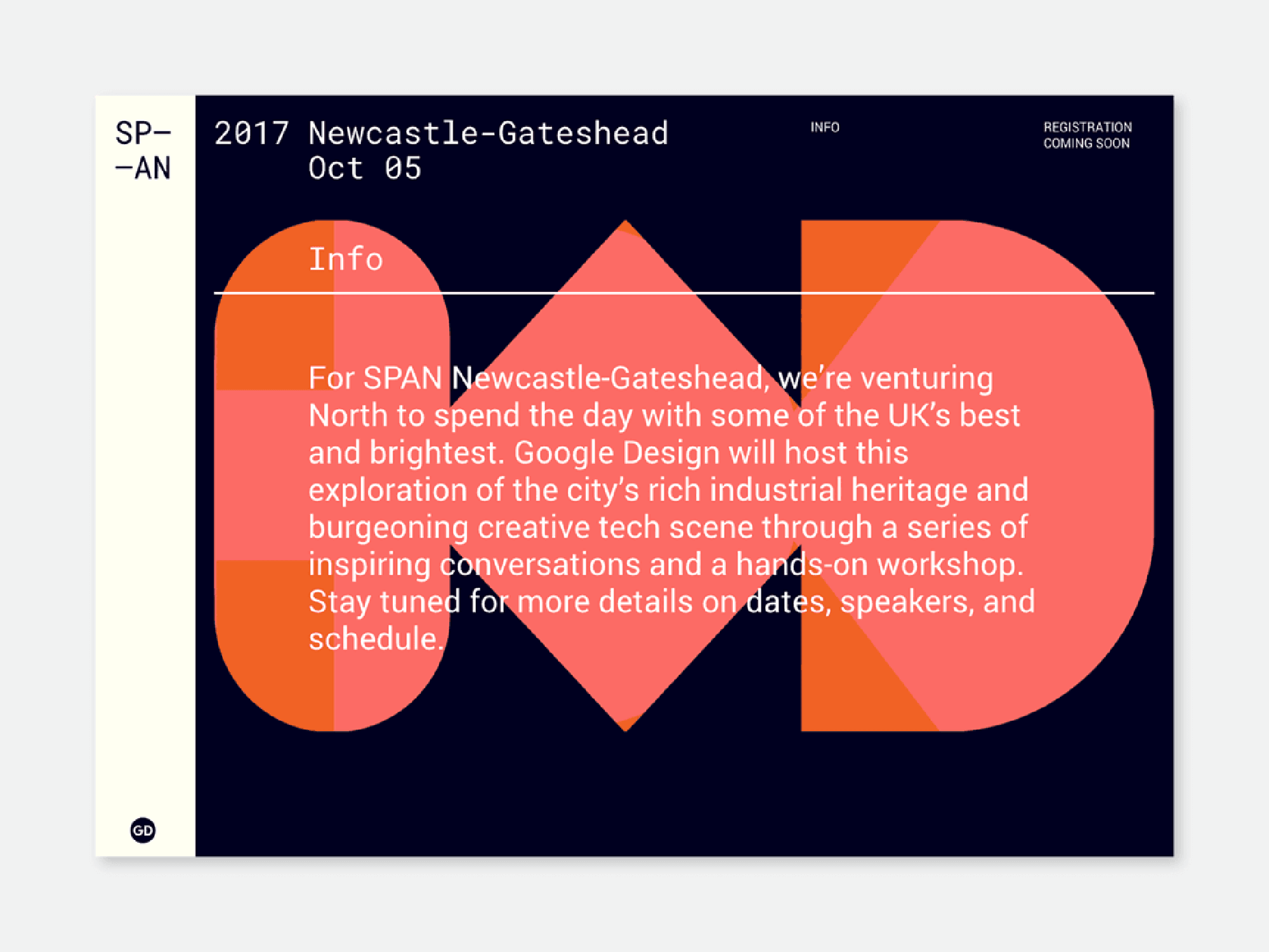 Info page