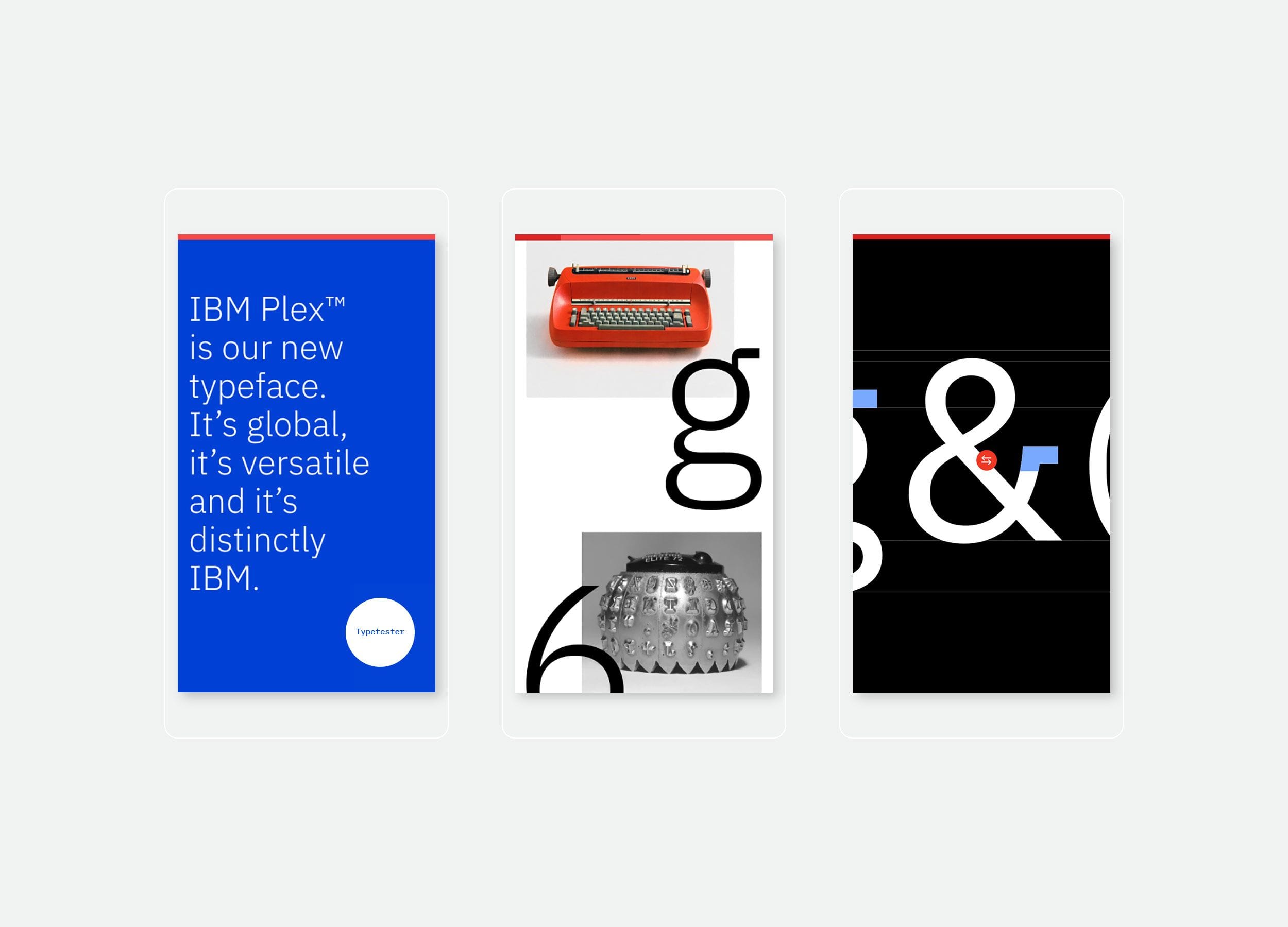 IBM Plex Mobile Screens