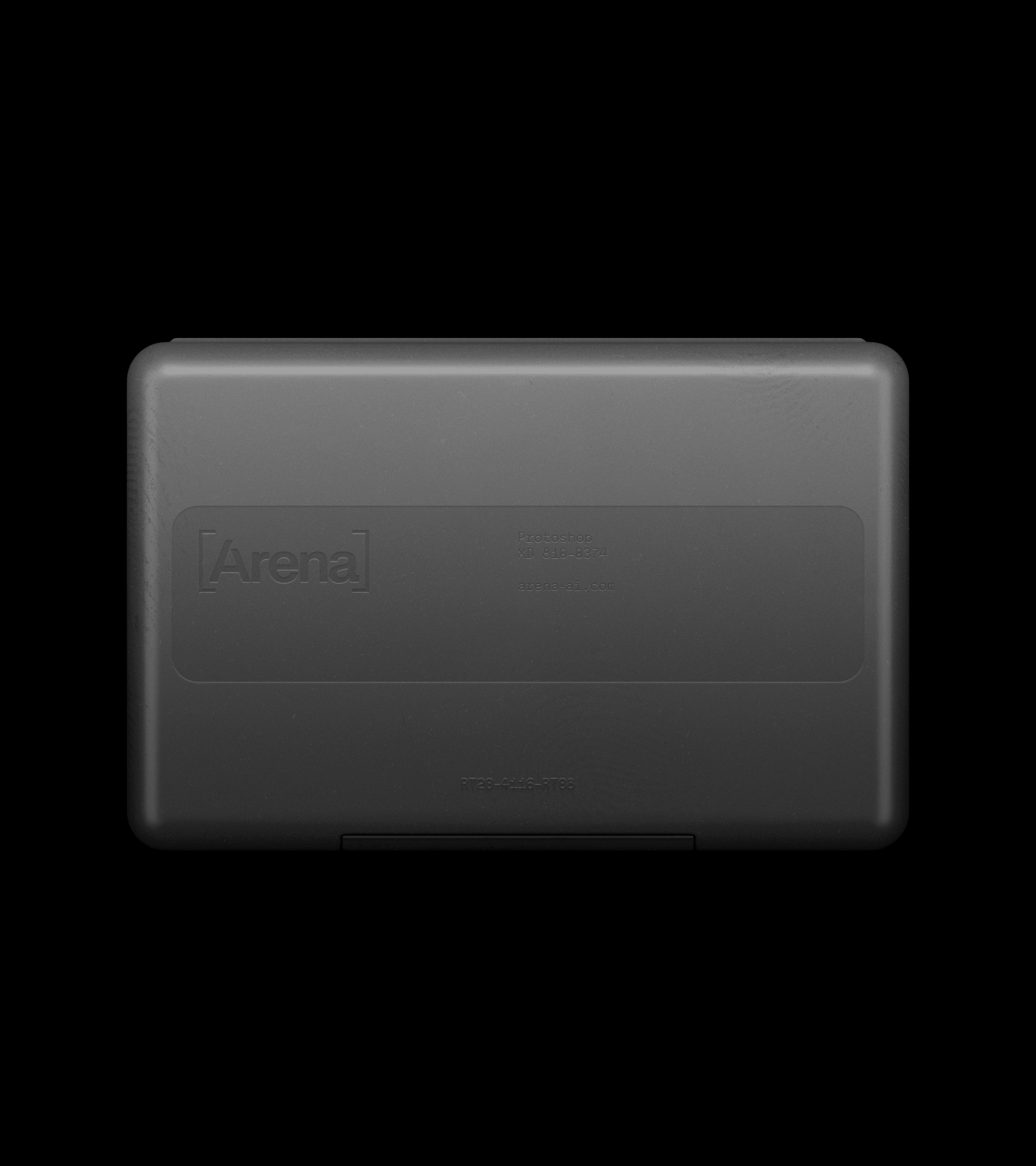 Arena hardware with Arena Edition typeface