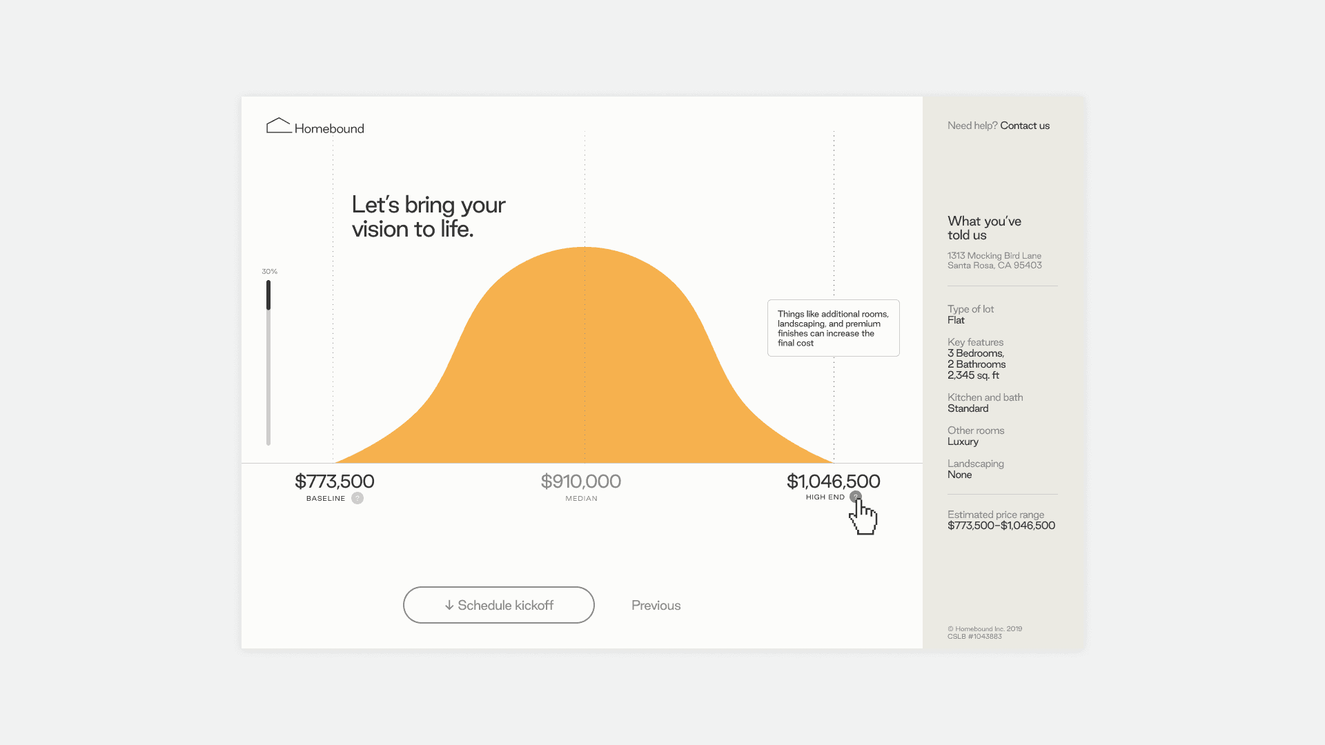 Homebound Web App