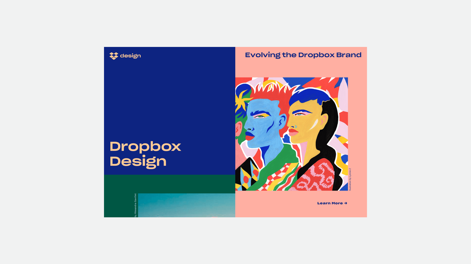 Dropbox Homepage landing